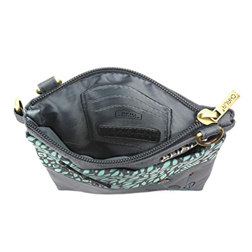 Nylon Faux Leather Crossbody Handbag with Adjustable Strap Q219887