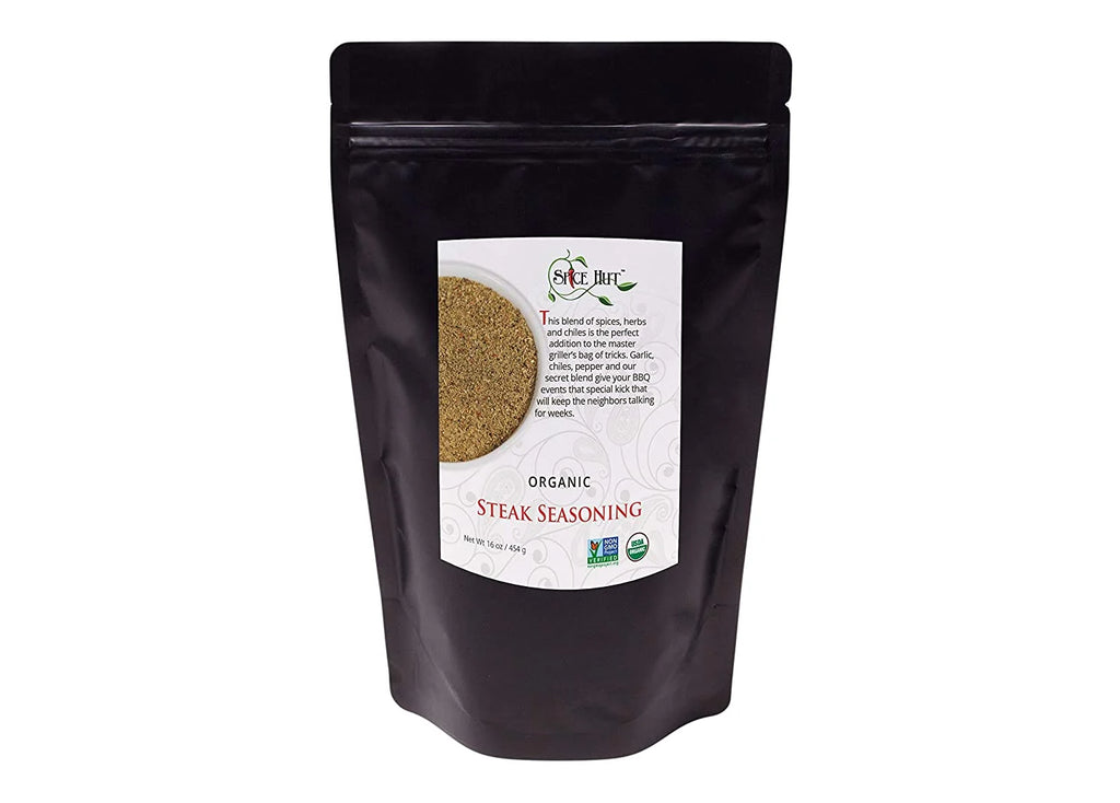 Organic Salt-Free Steak Seasoning Dry Rub 1LB M52321