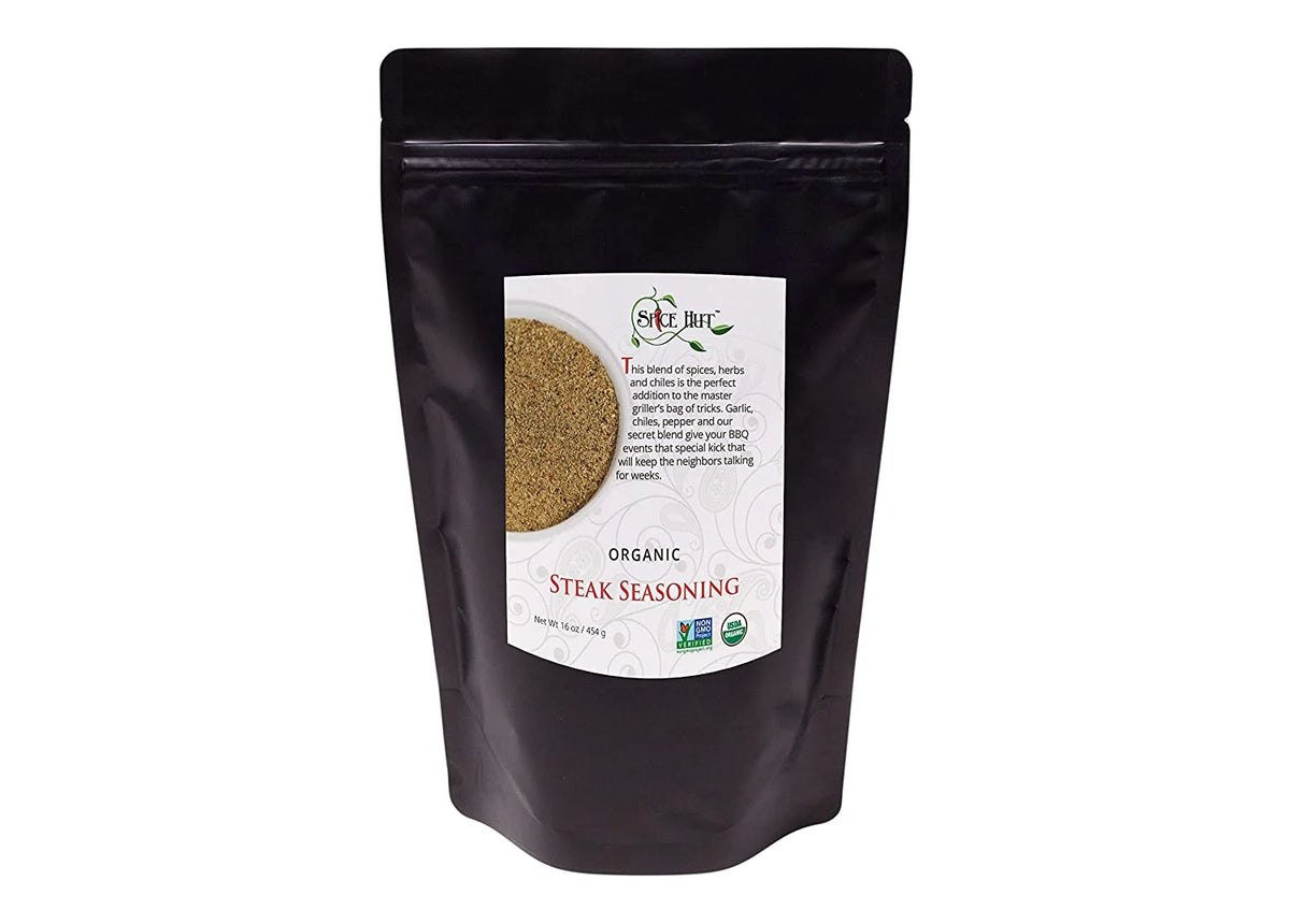 Organic Salt-Free Steak Seasoning Dry Rub 1LB M52321