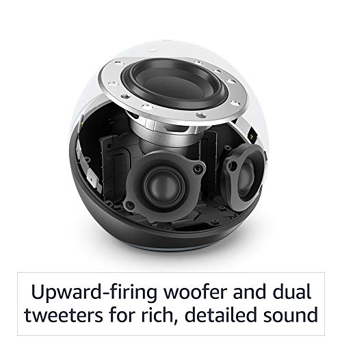 Echo with premium sound, smart home hub, and Alexa, Charcoal H372