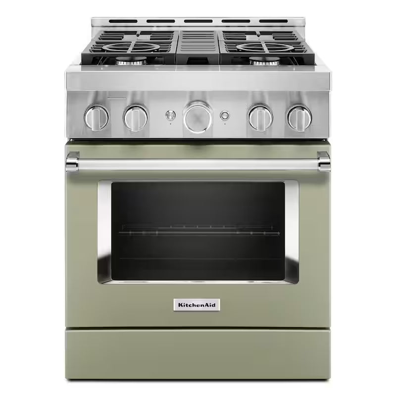4.1 cu. ft. Smart Gas Range with Self-Cleaning and True Convection P9668