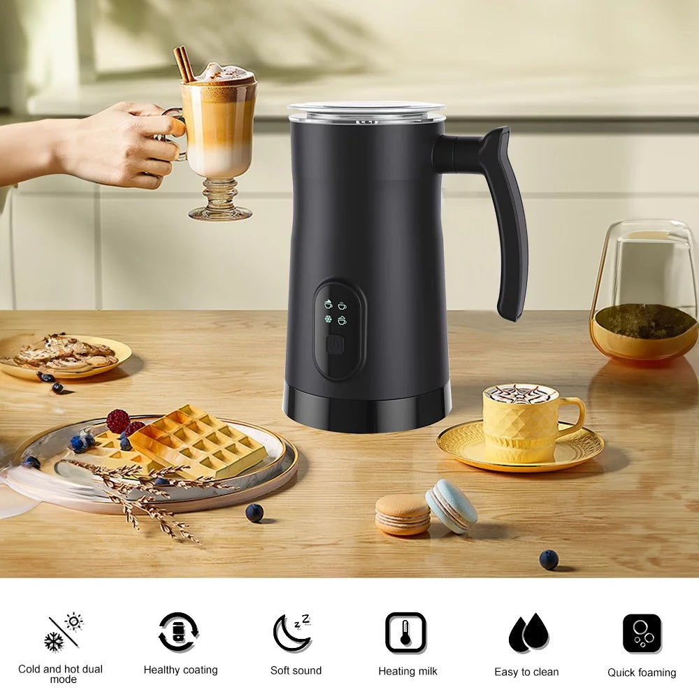 Electric Milk Frother and Steamer 4 in 1 400W 350ml M33284