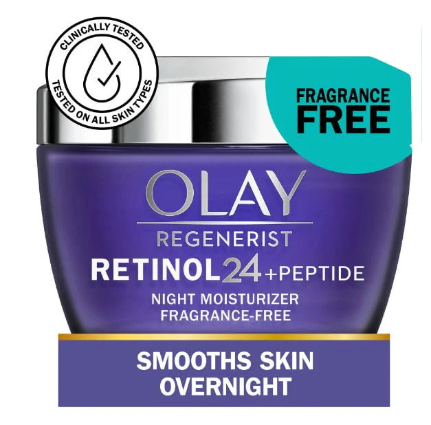 Retinol & Peptide Night Face Moisturizer 1.7 fl oz Q48485
