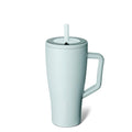 40 oz Stainless Steel Tumbler with Handle and Straw V49158