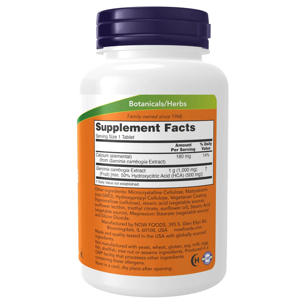 Garcinia 1,000 Mg 120 Tablets R4487