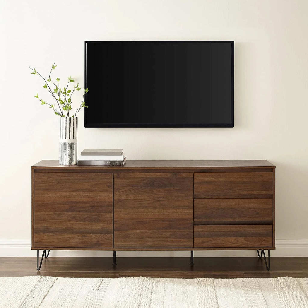 Brown Oak Record Storage Sideboard A55968