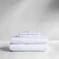 White 300 Thread Count Cotton Sateen Sheet Set V284