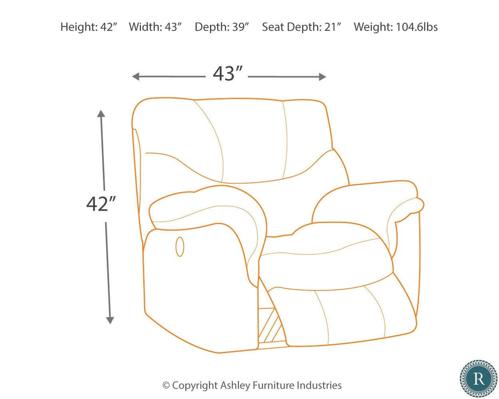 Gunsmoke Rocker Recliner K665633