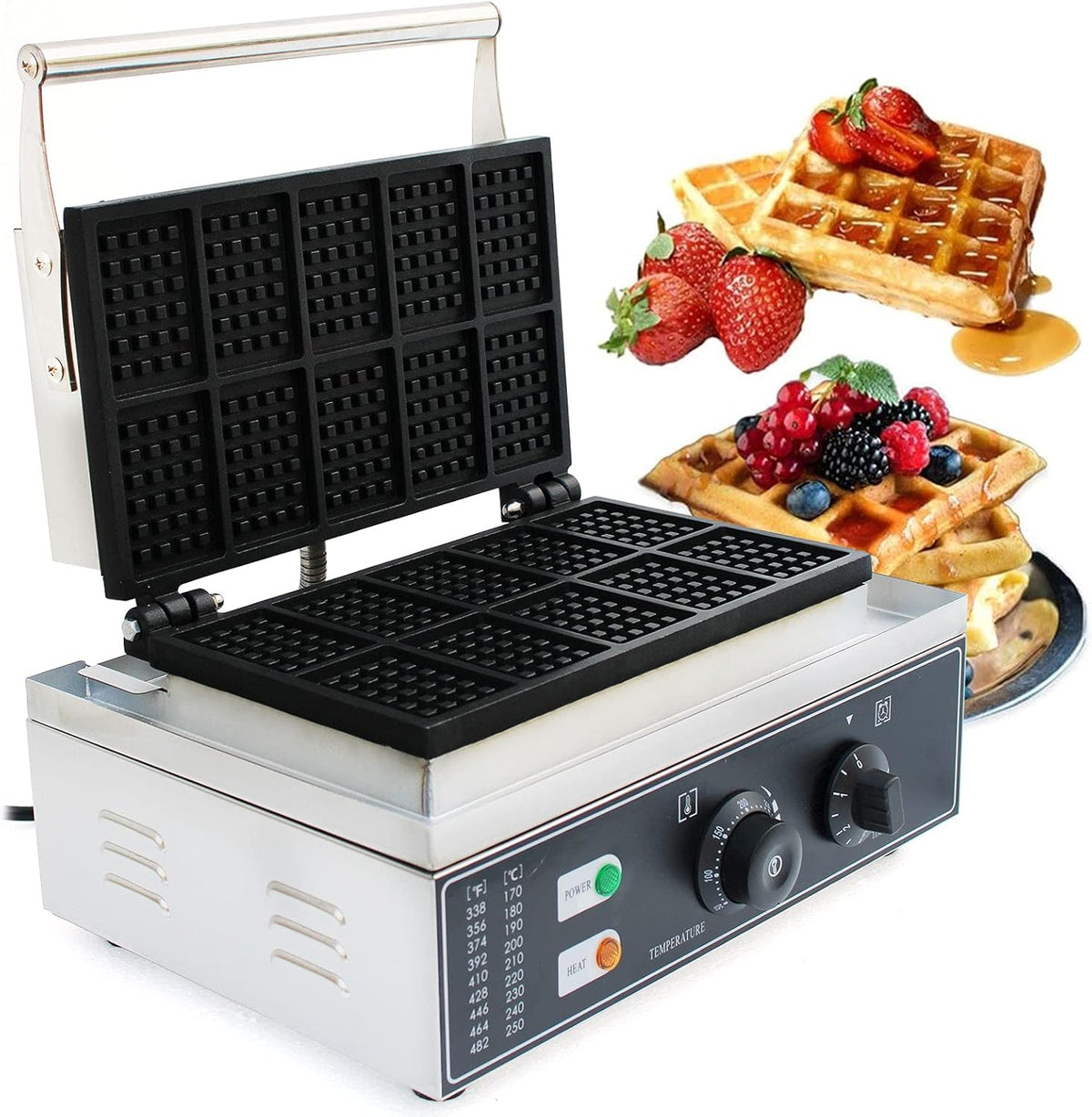 110V Mini Nonstick Electric Waffle Maker M12805