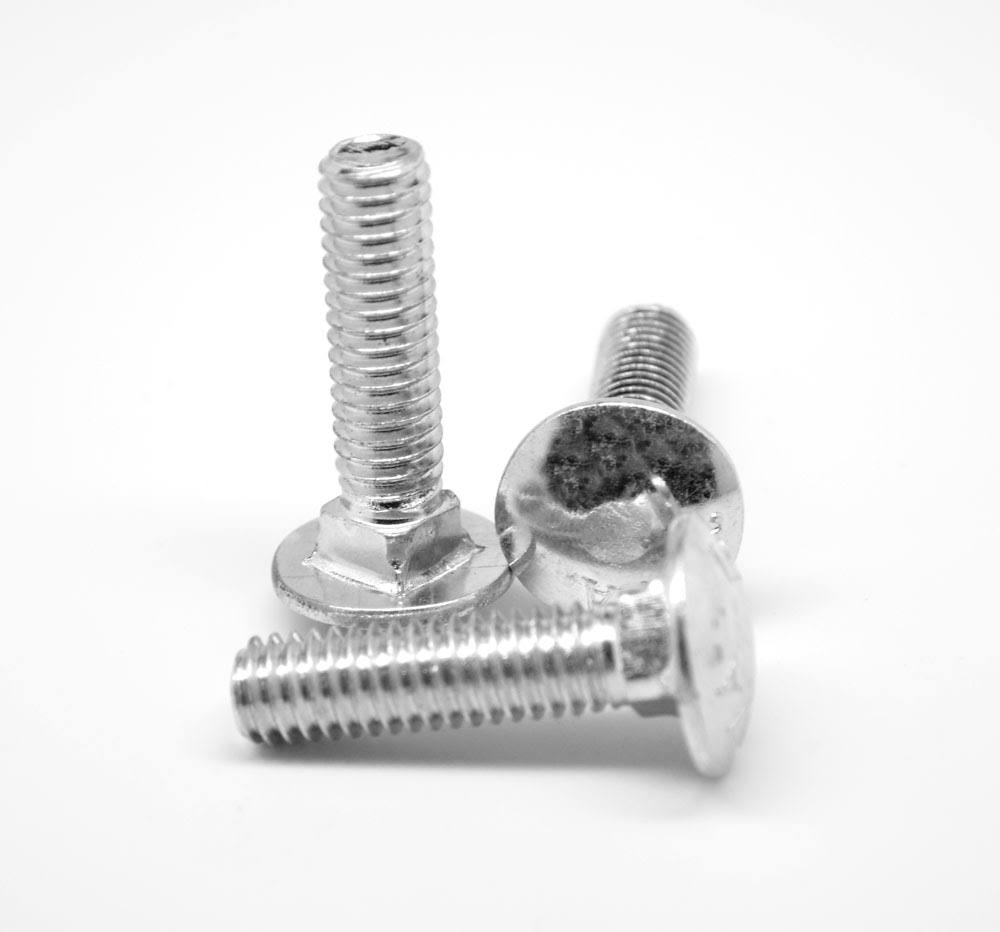 1/2x22-13 x 6x22 Coarse Thread Carriage Bolt Stainless Steel 18-8 Pk 75 H3977