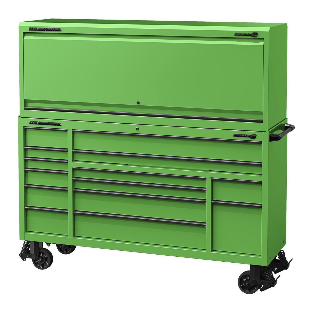 72 in. x 22 in. Green Work Center Hutch E61327