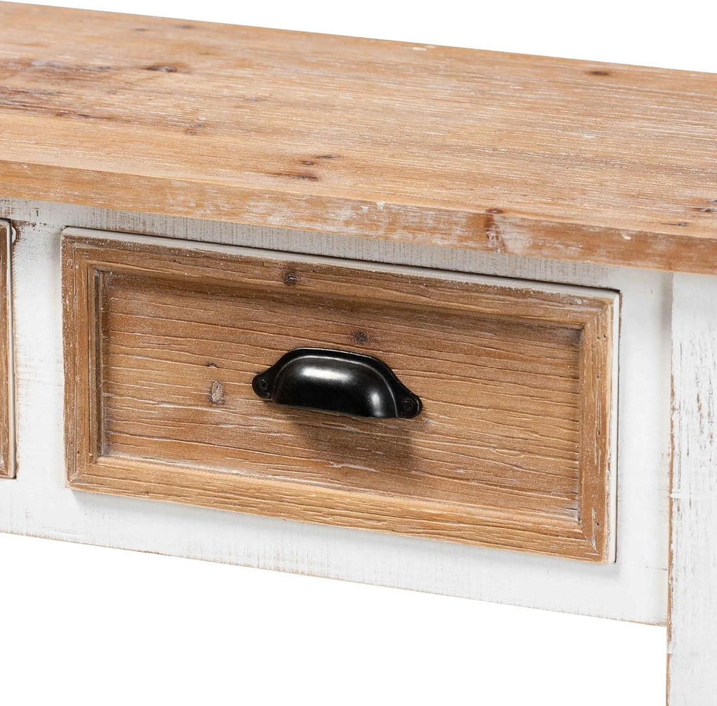 White Oak Console Tables O402767