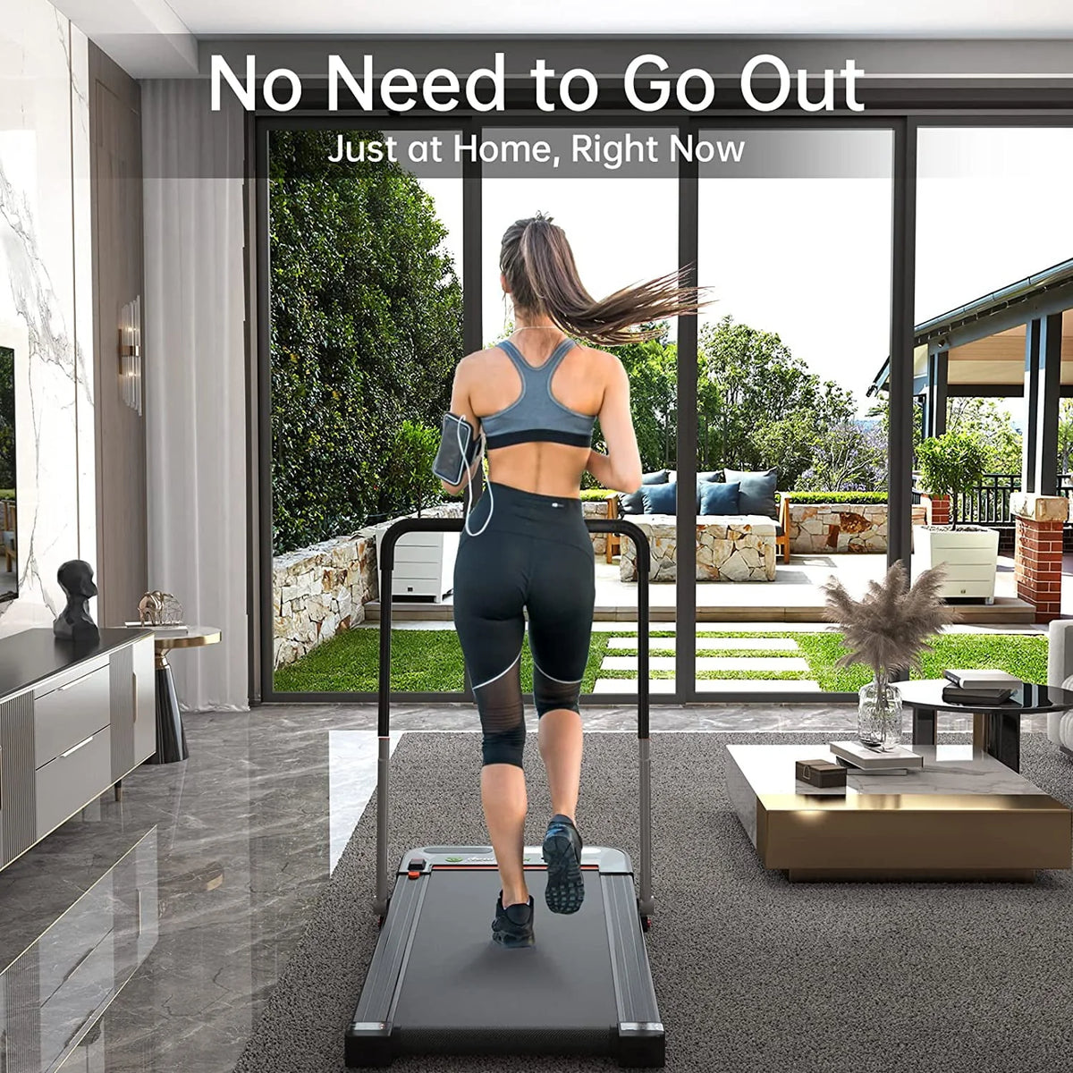 2 in 1 Folding Treadmill Z407