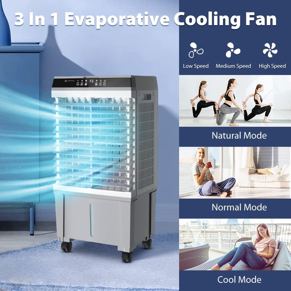 1800 CFM Evaporative Air Cooler with Remote Control N11563