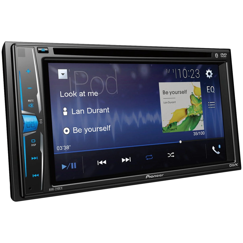 6.2 Double-DIN In-Dash Car Stereo DVD Receiver with Bluetooth V314
