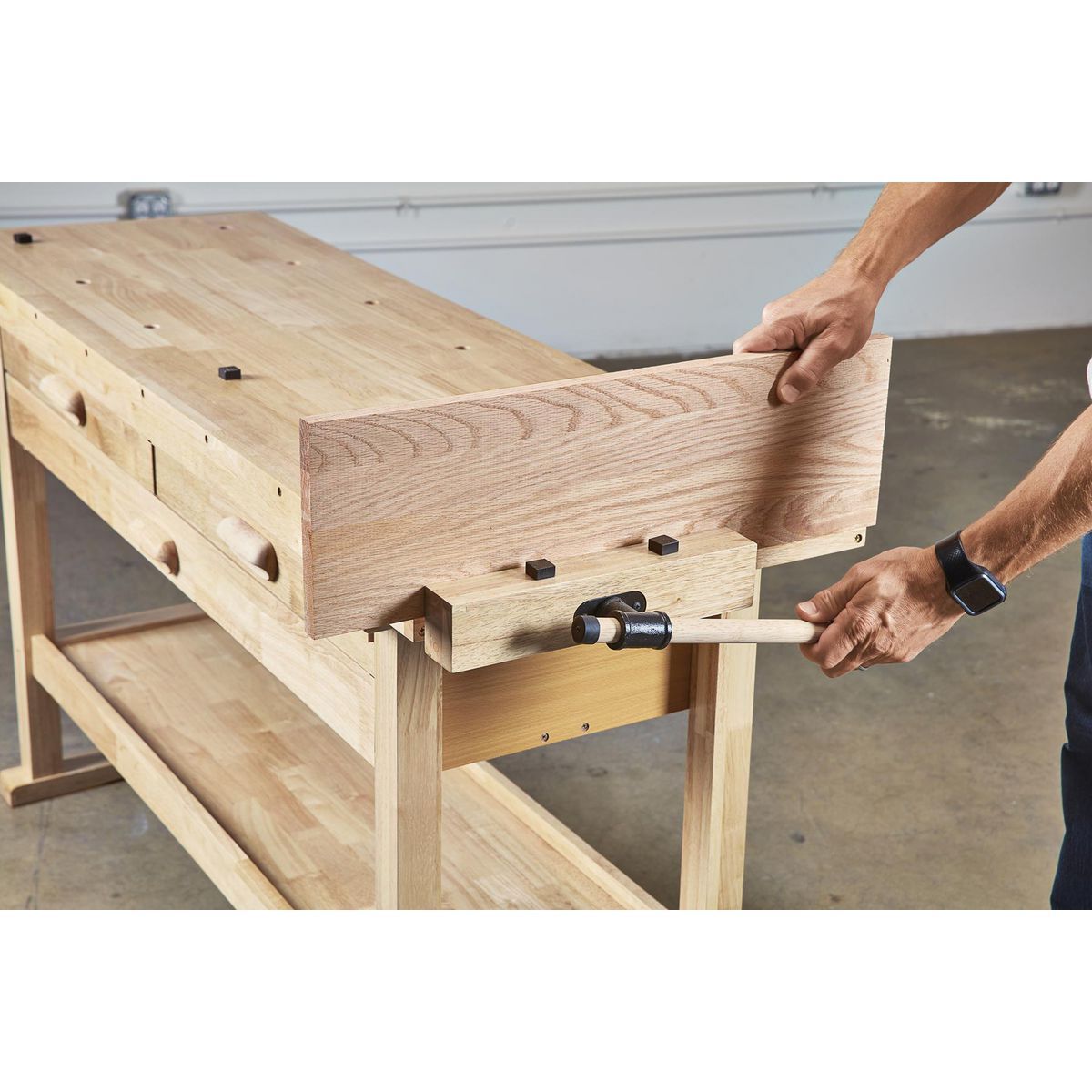 60 in. 3-Drawer Hardwood Workbench Z46542