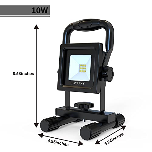 10W 2200mAh Rechargeable LED Work Lights F698