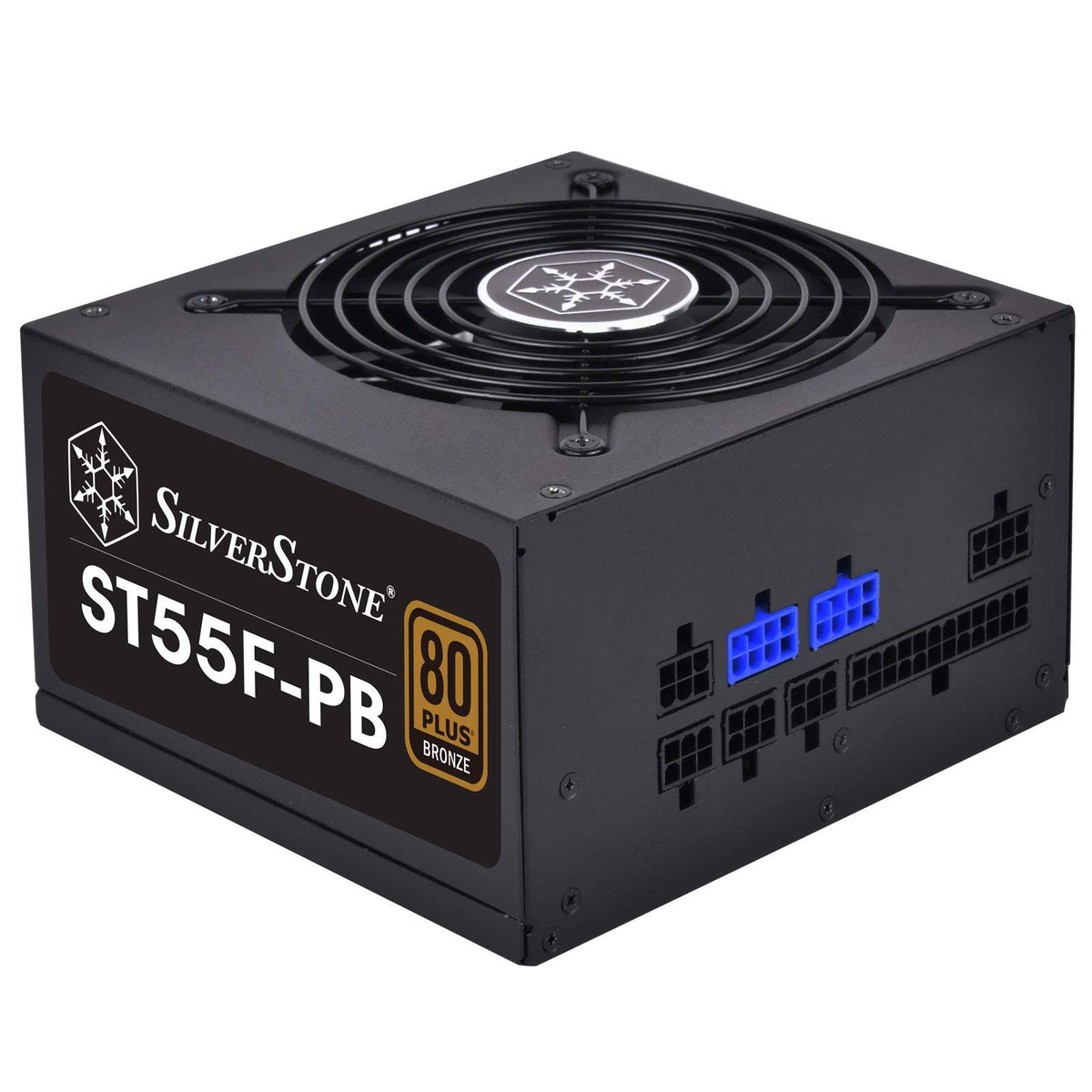 550 Watt ATX Power Supply 80 Plus Bronze Modular Black U674