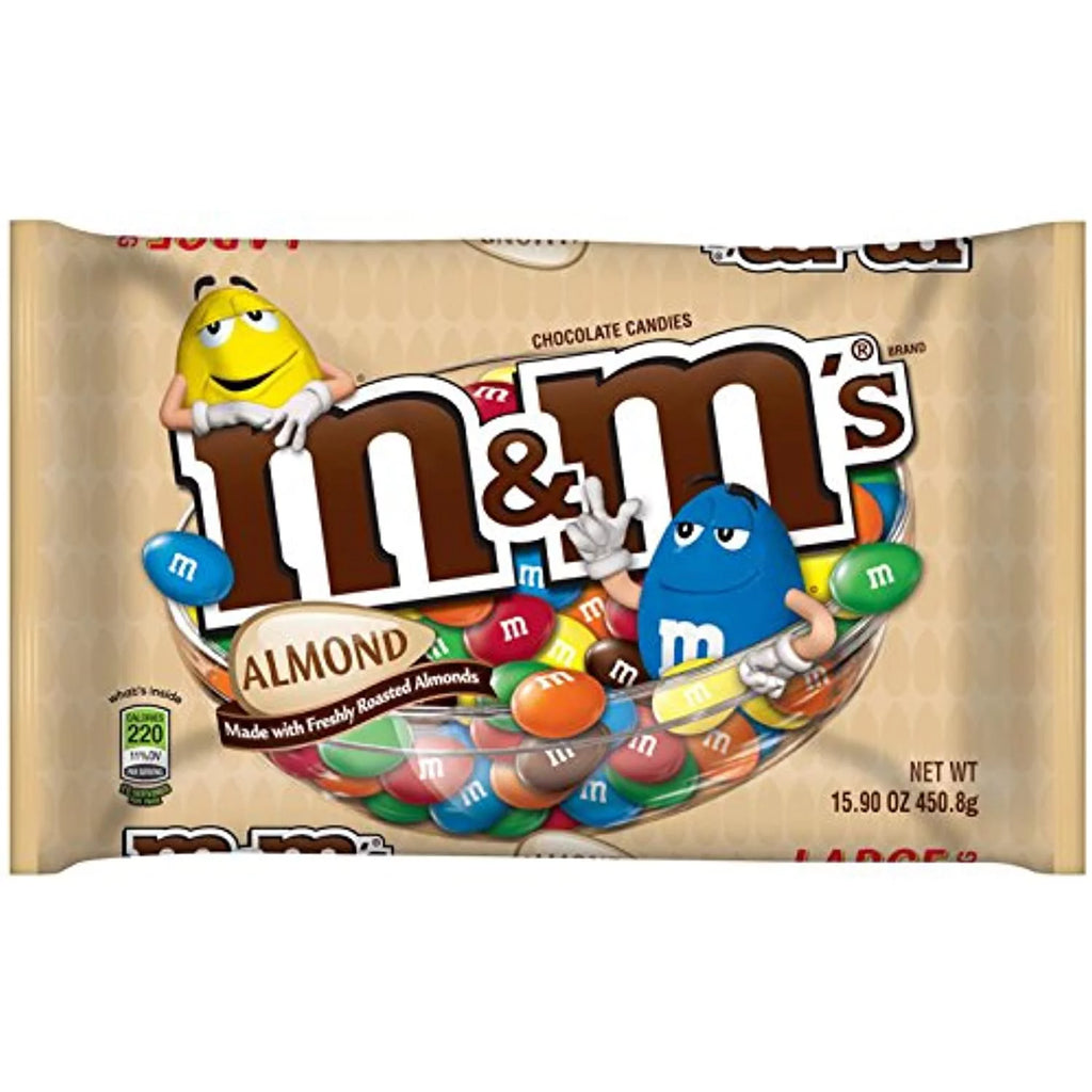 Almond Chocolate Candy 15.9-Ounce Bag Pack Of 4 O120