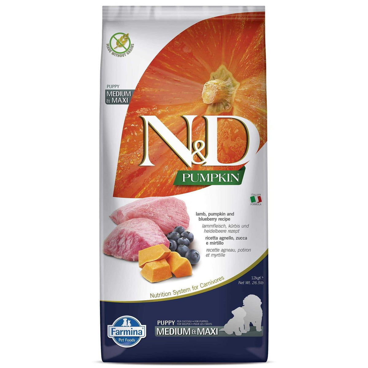 Lamb & Blueberry Puppy Dry Dog Food M352120