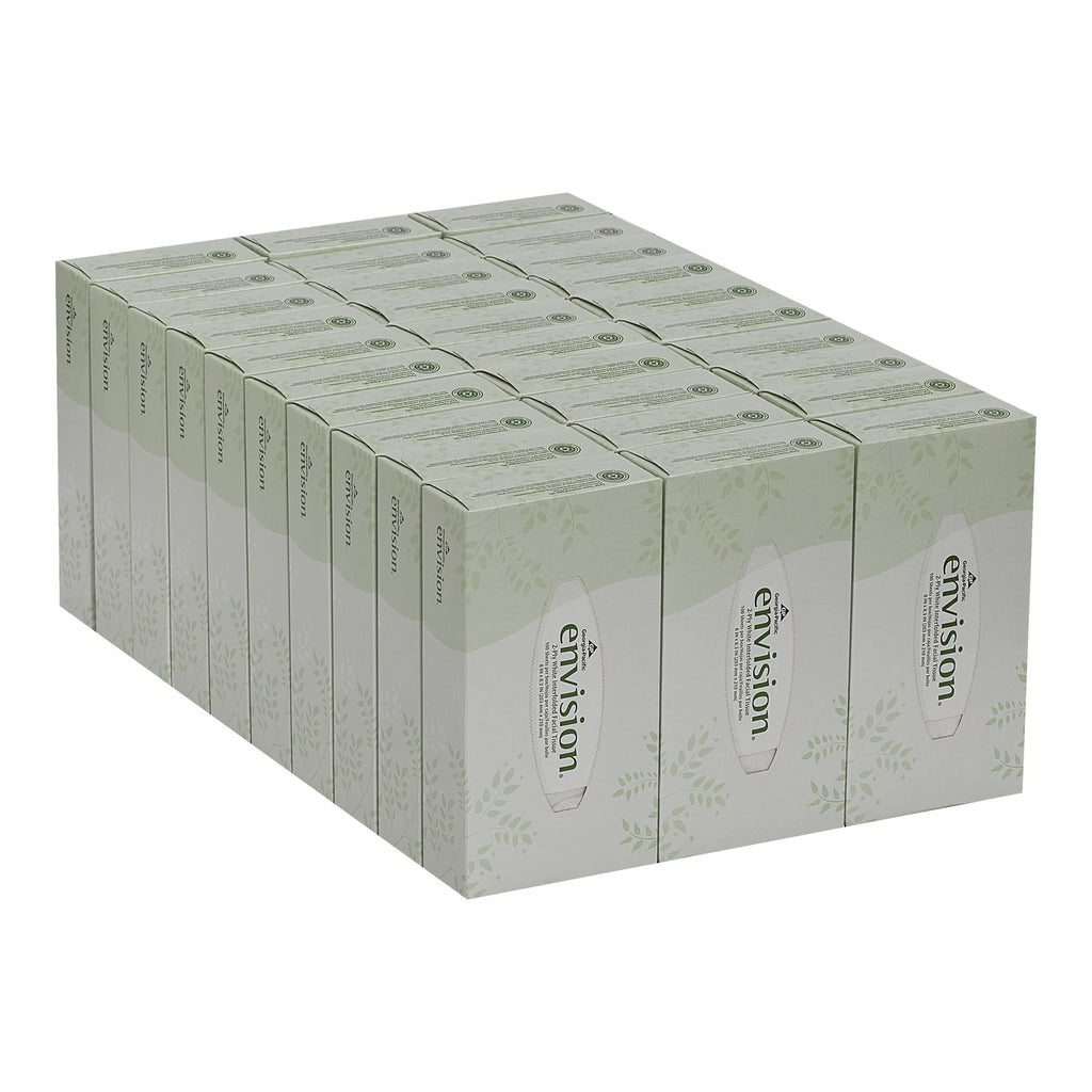 White 2-Ply Facial Tissue T104180