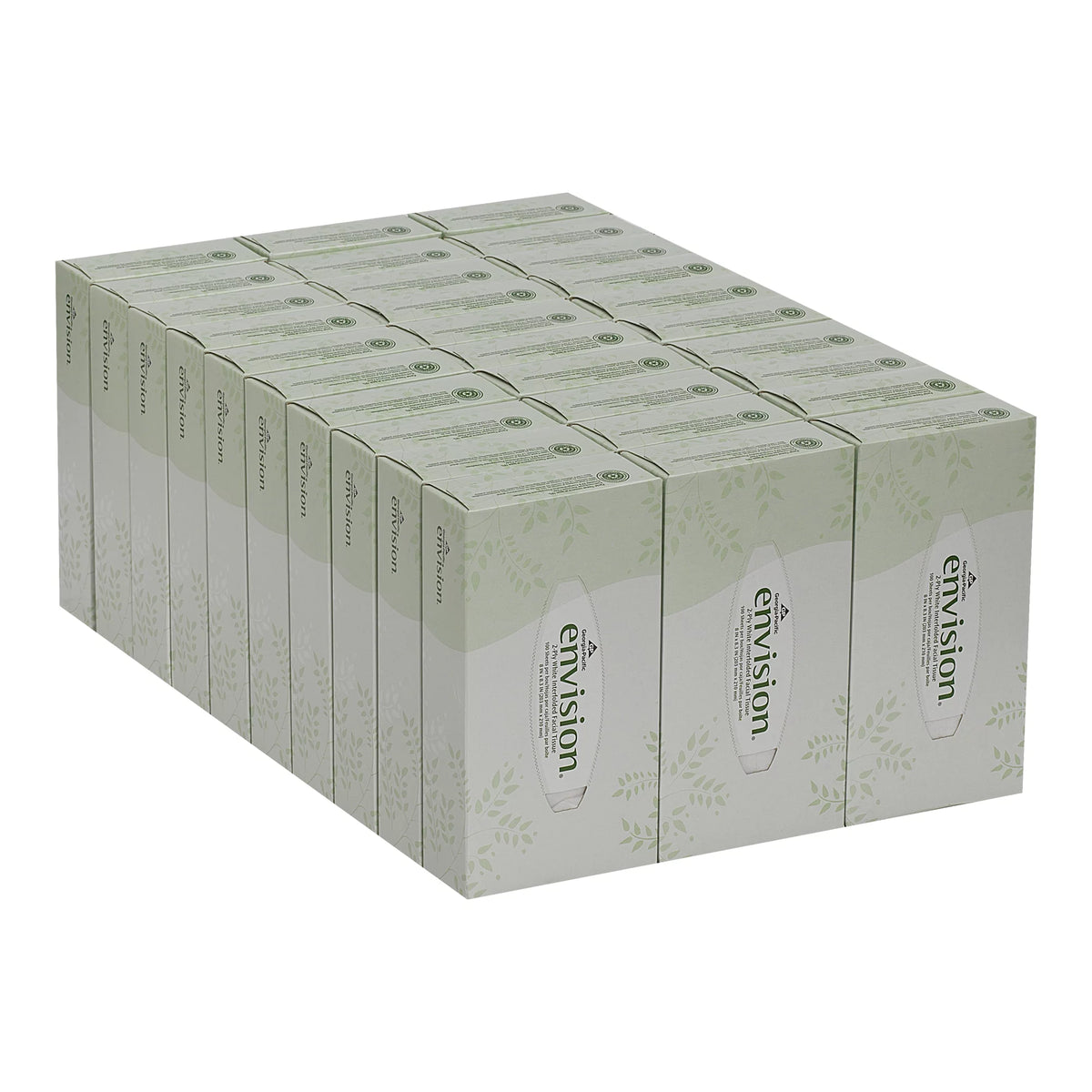 White 2-Ply Facial Tissue T104180