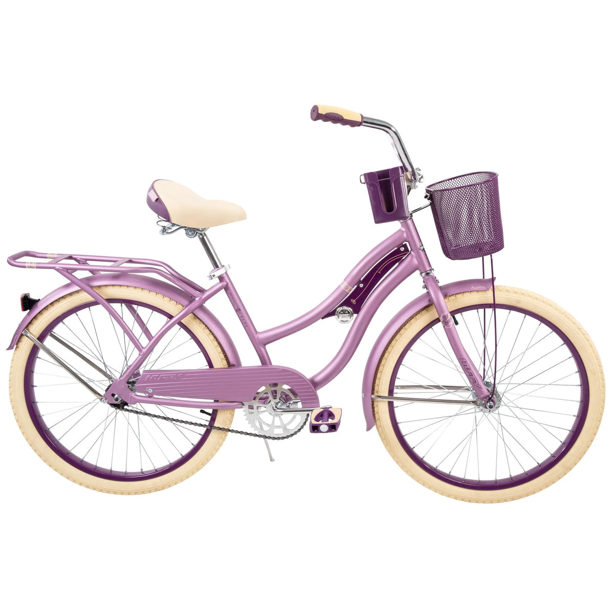 24 Inch Purple Satin Cruiser Bike M680439