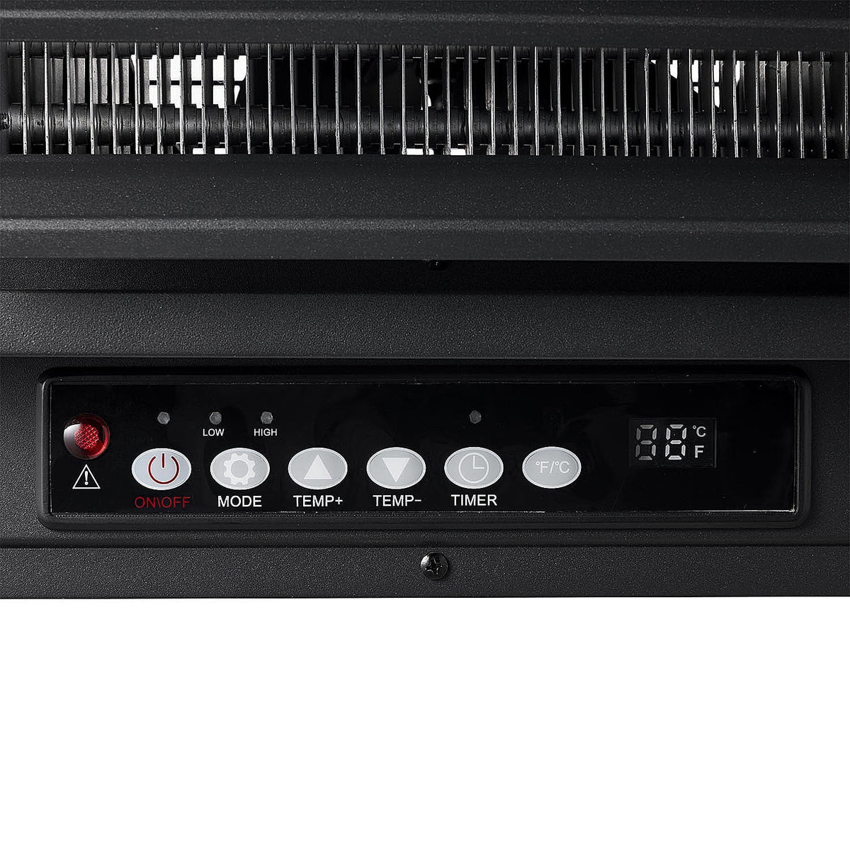 Black 7500W 240V Hard Wired Digital Electric Garage Heater with Remote G13536
