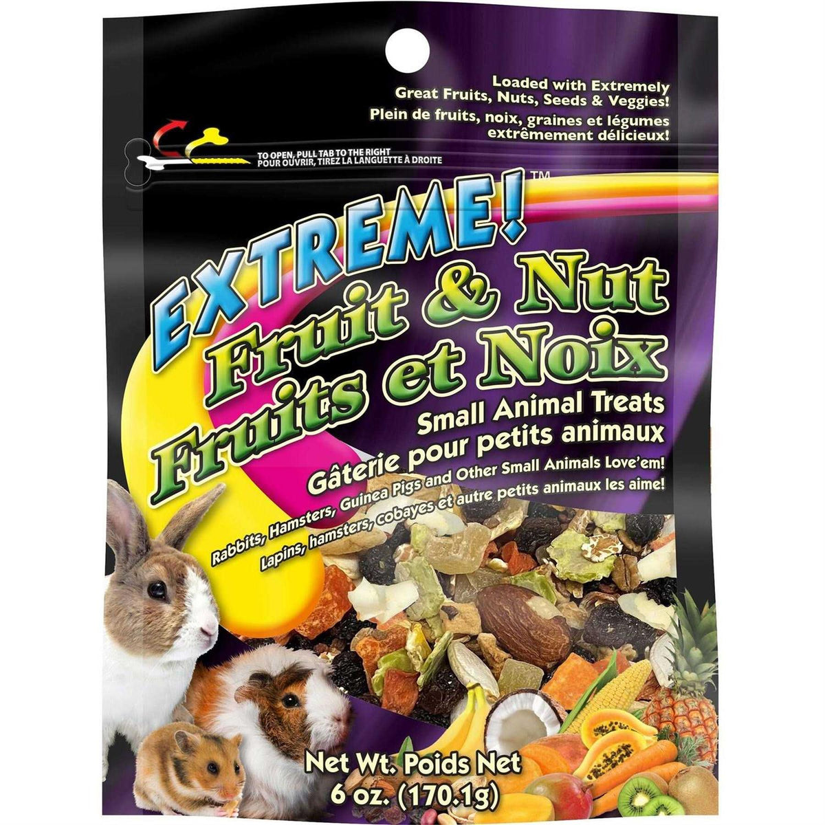 Small Animal Treats Fruit and Nut 6 oz Q9046