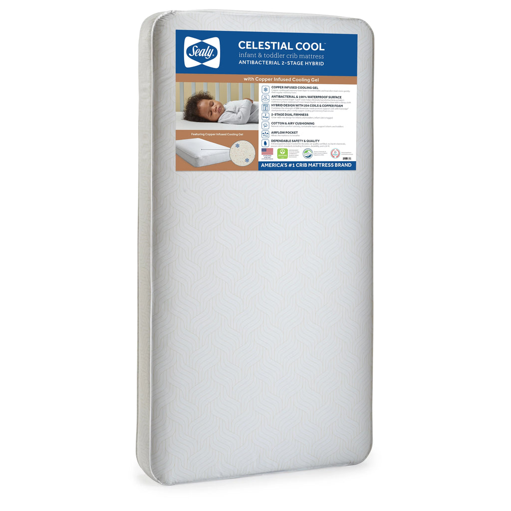 2-Stage Hybrid Baby Crib & Toddler Mattress T172364