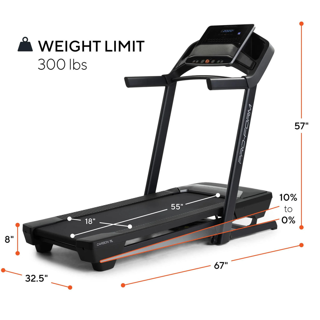 Carbon TL Treadmill with Tablet Holder K5880