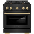 30 4.2 cu. ft. Gas Range with Convection Gas Oven in Black Stainless Steel T992