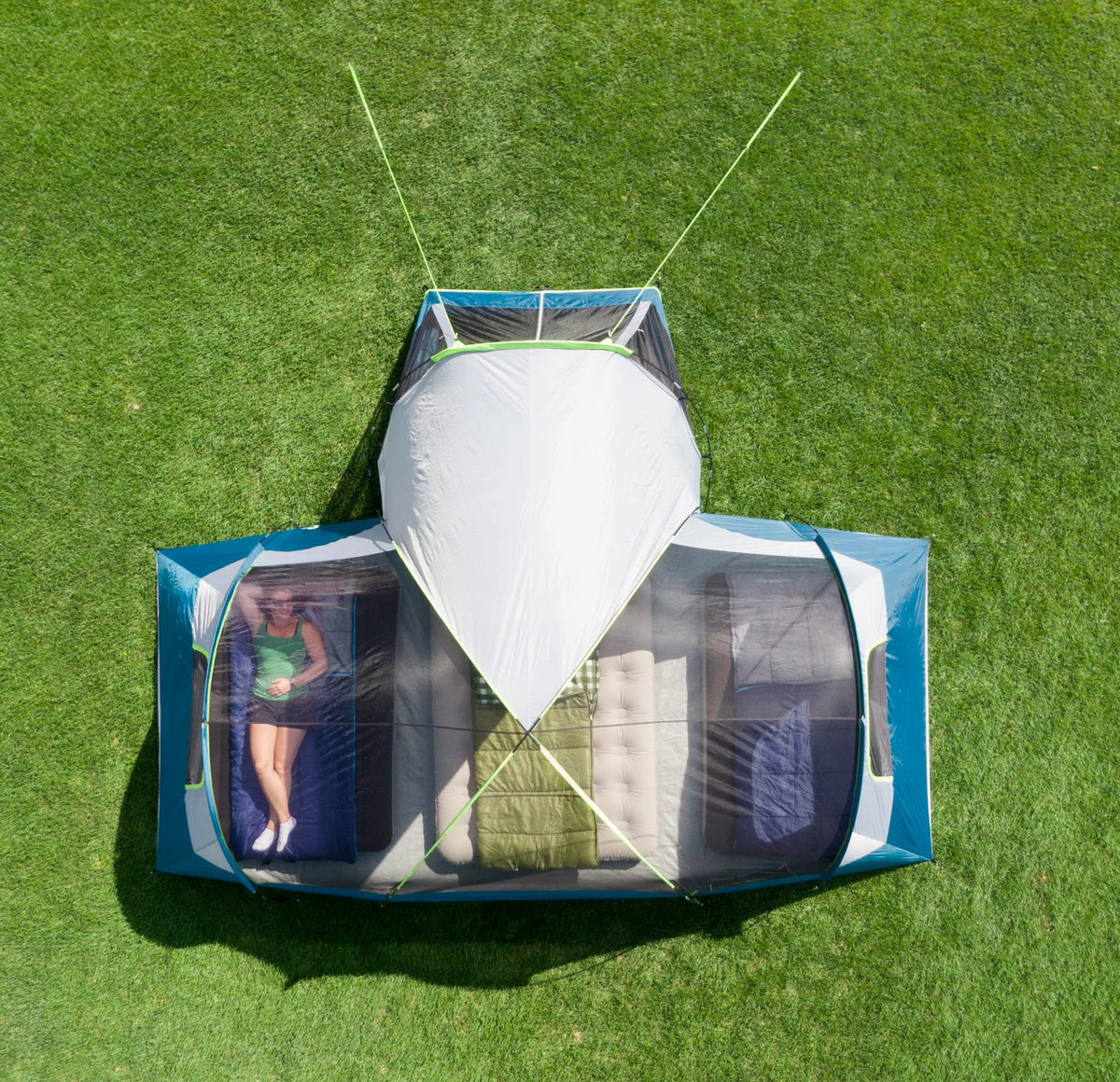 10-Person Modified Dome Tent with Screen Porch A8830