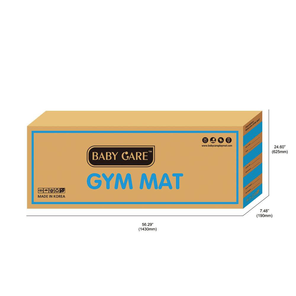 Medium Gym Mat in Pastel Blue Y941