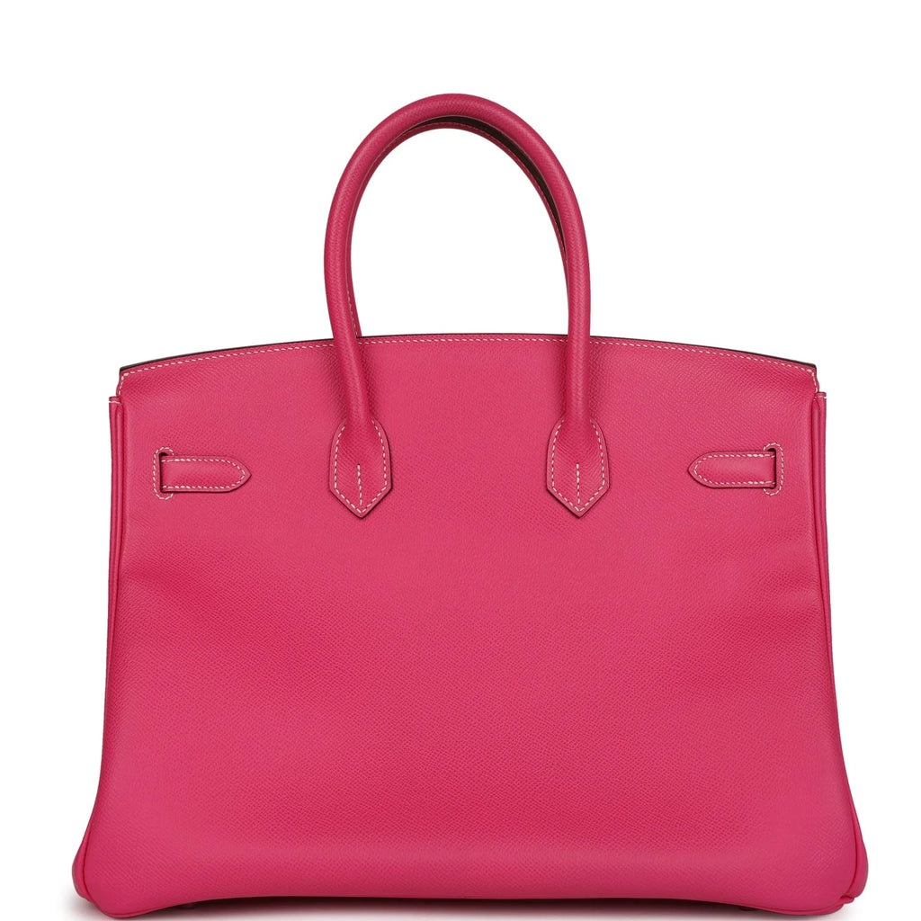Pre-owned Rose Tyrien Epsom Leather Handbag C9753