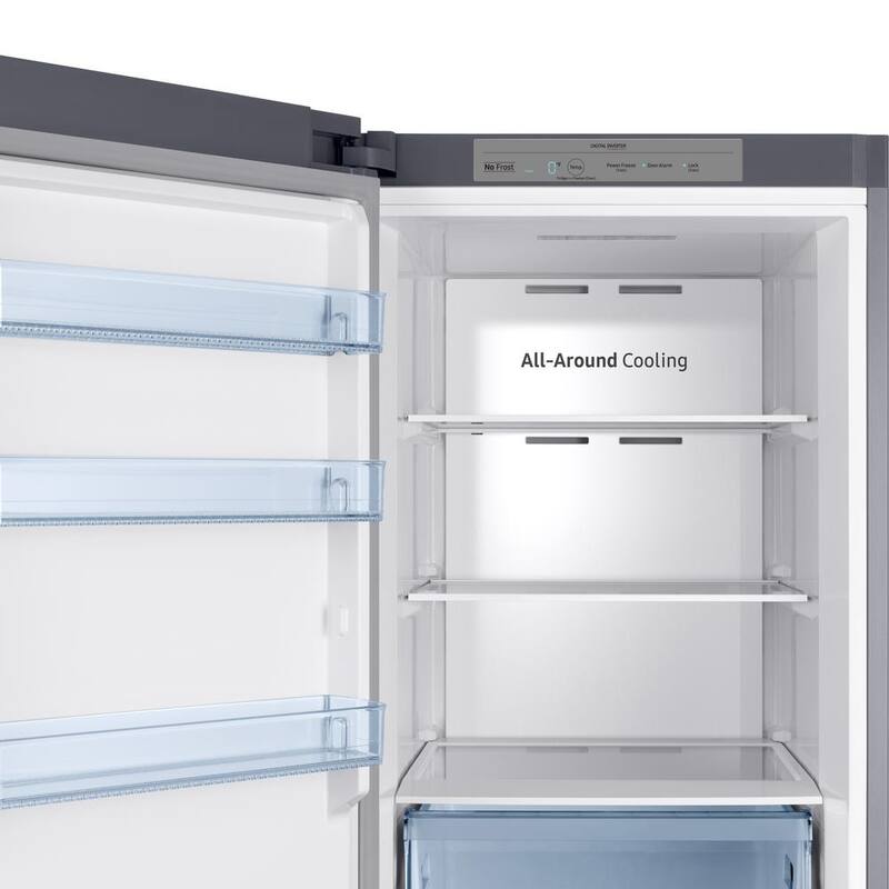 11 cu. ft. Frost Free Convertible Upright Freezer in Stainless Steel L83112