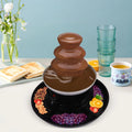 3 Tiers Stainless Steel Chocolate Fondue Fountain X823