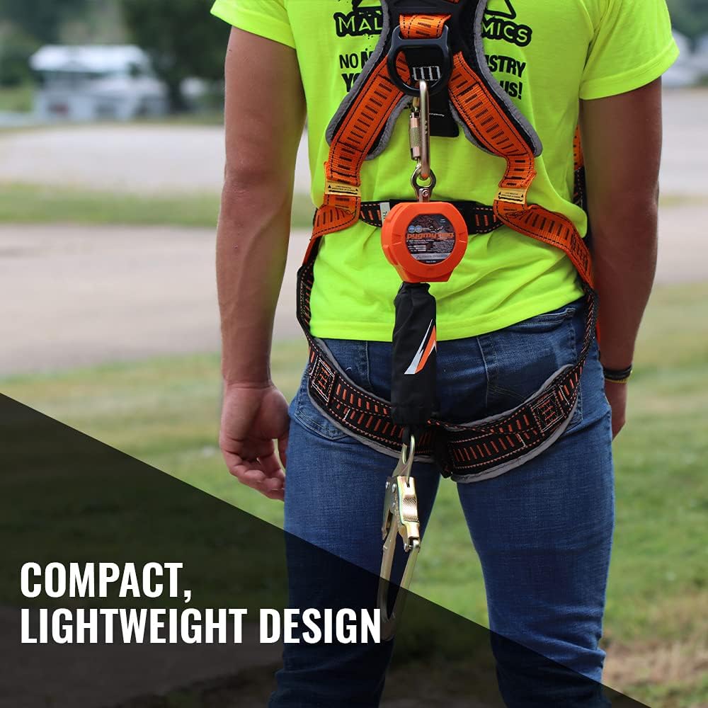 6' Web Self Retracting Lifeline with Rebar Hook B68111