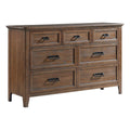 7 Drawer Wood Dresser G461