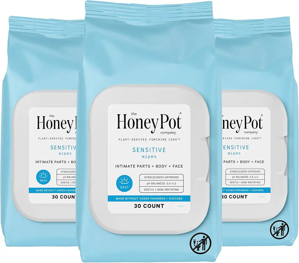 Fragrance & Sulfate Free Feminine Wipes 30 ct S20619
