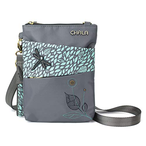 Nylon Faux Leather Crossbody Handbag with Adjustable Strap Q219887