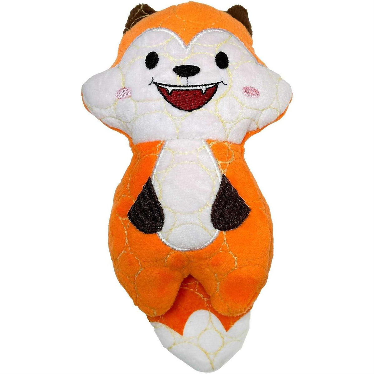 Durable Plush Fox Dog Toy U830