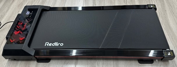 Black Incline Walking Pad Treadmill J701386
