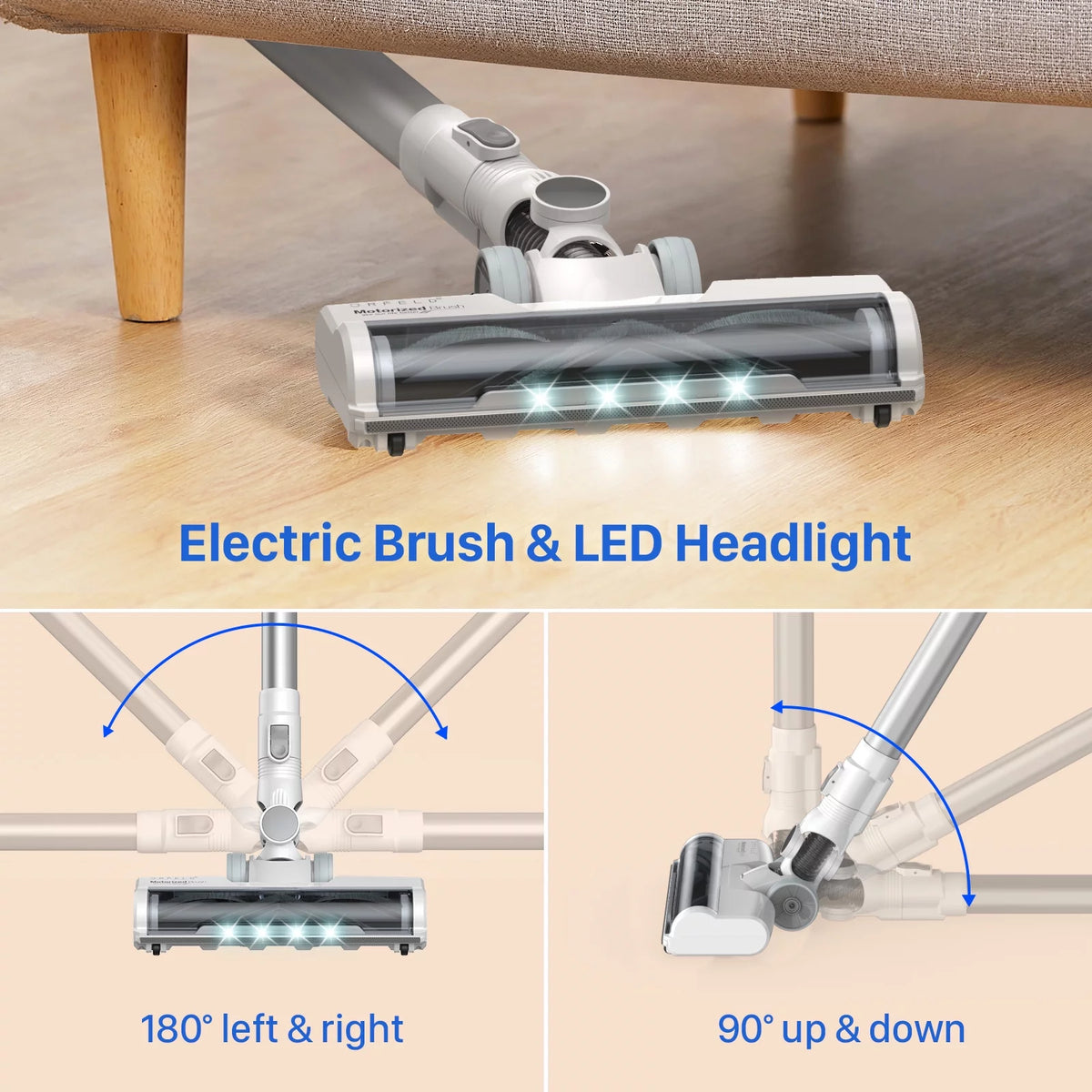 Cordless Vacuum Cleaner 20000Pa 2 in 1 L78461