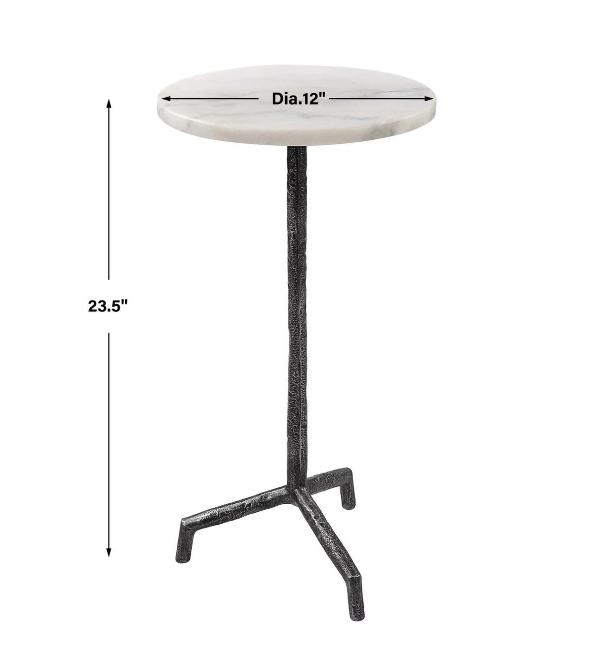 Drink Table 23.5 Inches Tall and 12 Inches Wide Z3951