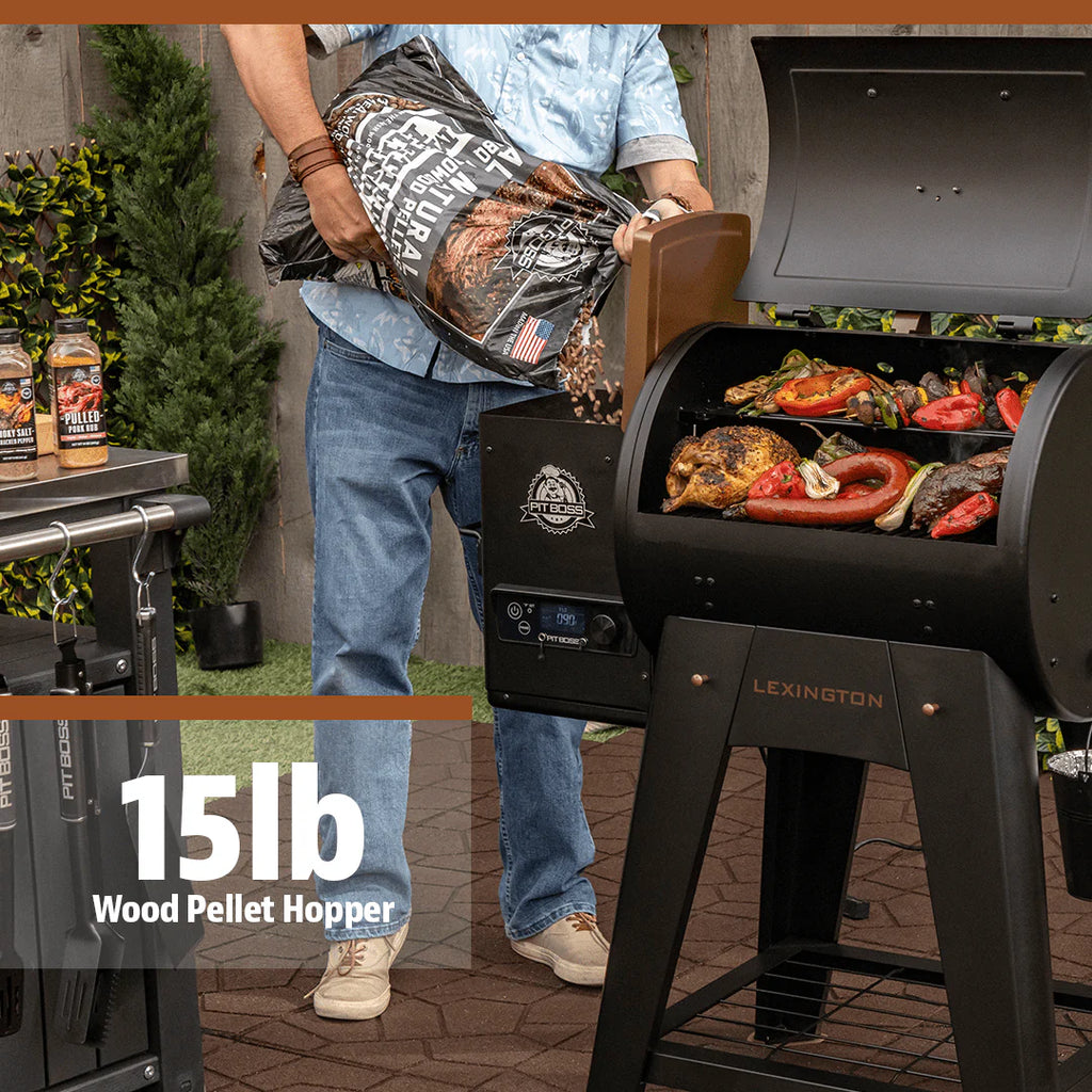 Wood Fired Pellet Grill and Smoker M318858