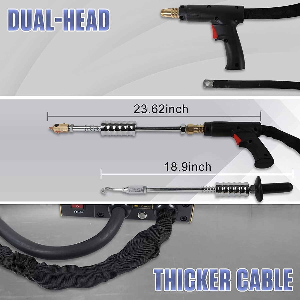 220V 7 Modes 3KW Stud Welder Dent Repair Kit H530