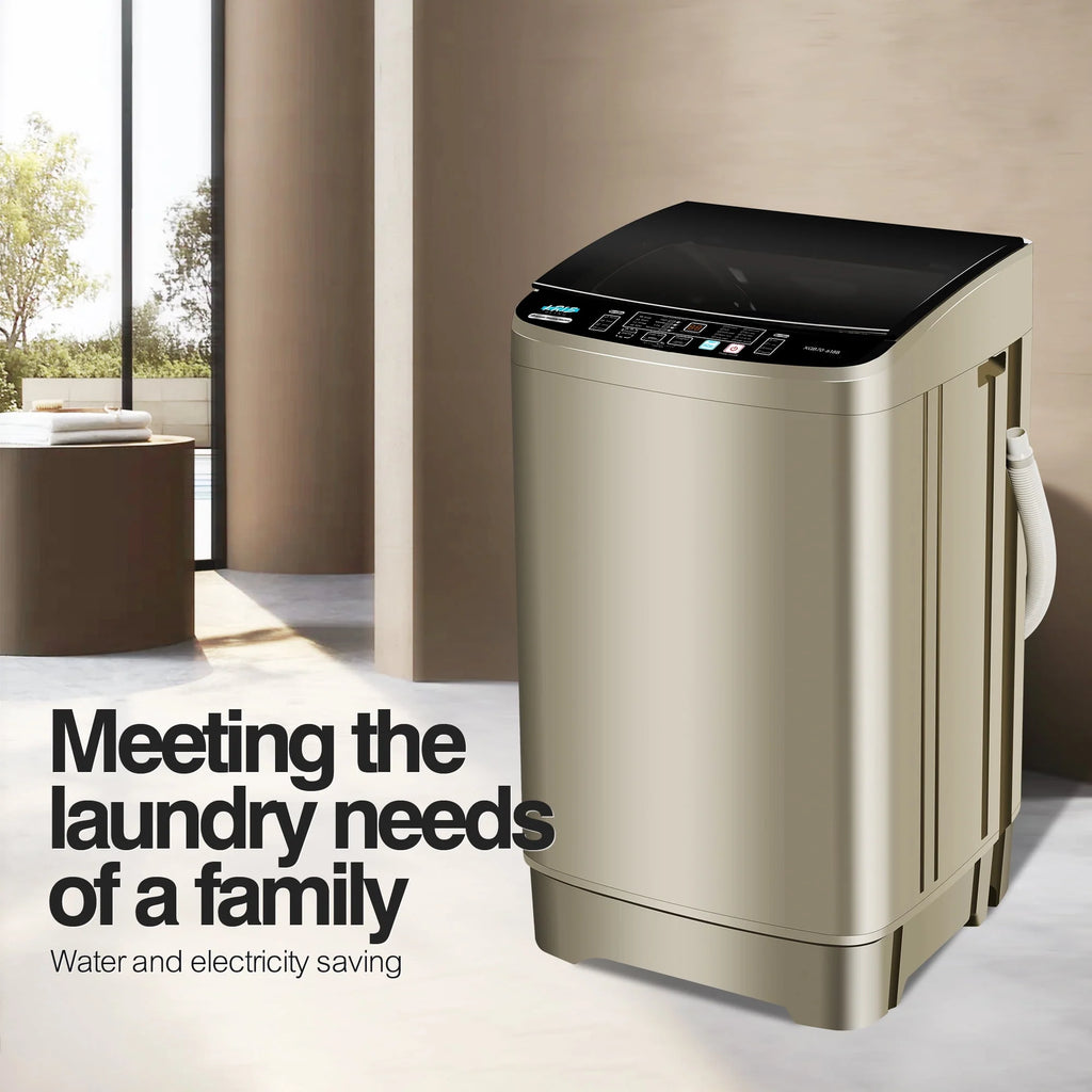 Portable 17.7 lbs Full Automatic Washing Machine R7077