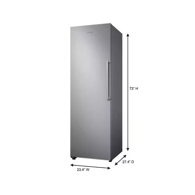 11 cu. ft. Frost Free Convertible Upright Freezer in Stainless Steel L83112