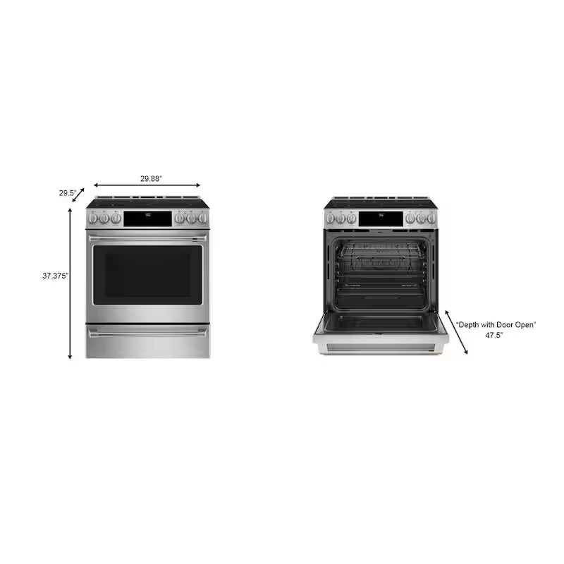 5.7 cu. ft. Slide-In Induction Range with Convection Oven G376357